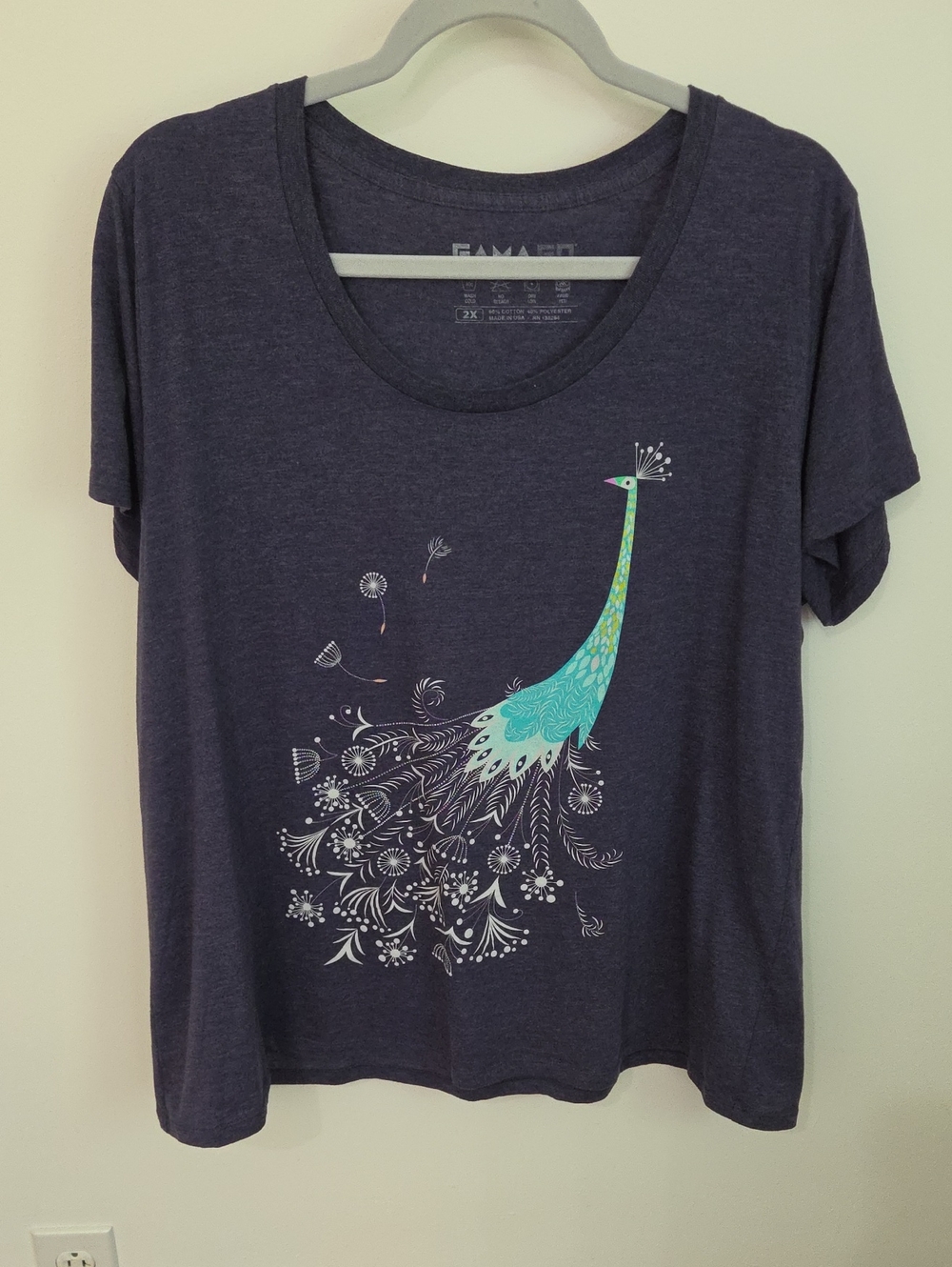 Navy Short-Sleeve Graphic Tee